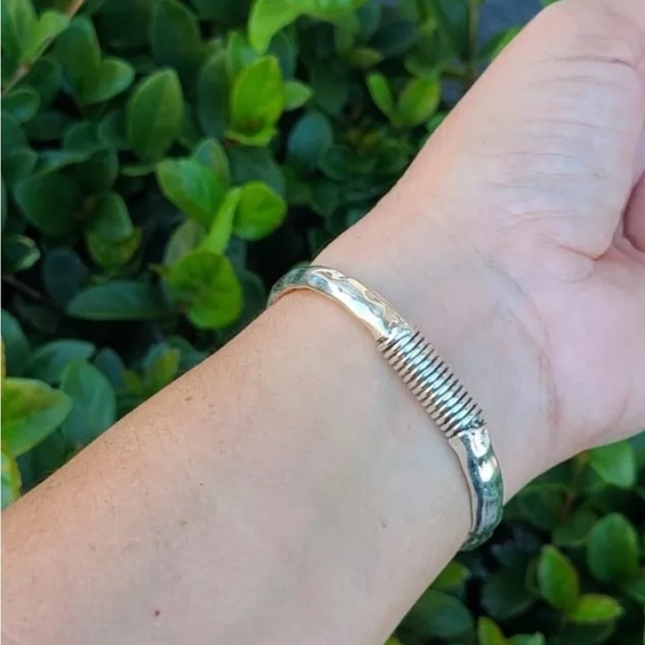 RAW NATURE • Bohemian Bracelet • Silver plated with Swarovski Crystals - Picture 12 of 14